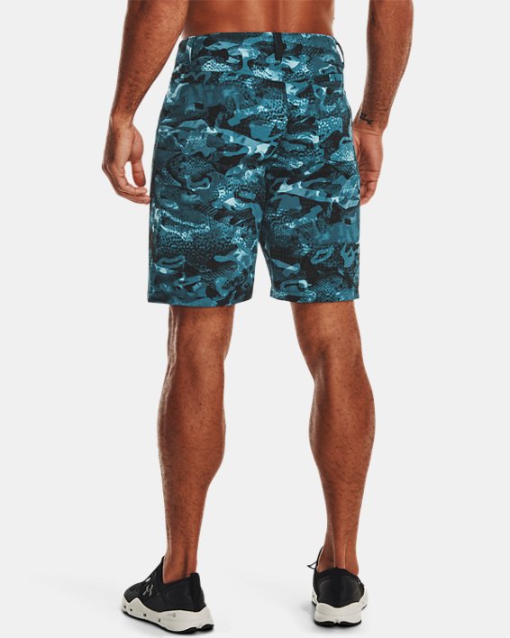 Men's UA Storm Fish Hunter Printed Shorts, Blue, pdpMainDesktop image number 1